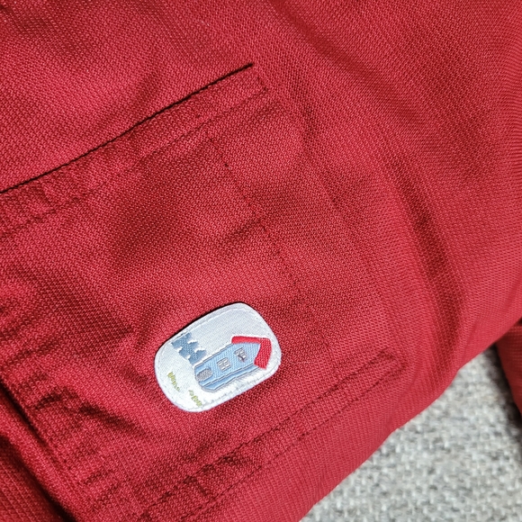 Red Hooded Baby Jacket - Picture 2 of 4